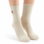 جوراب نخ پنبه‌ای طرح پاپیون - تصویر 2