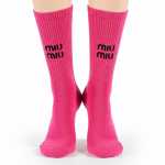 جوراب  نخی طرح MIU MIU - تصویر 2