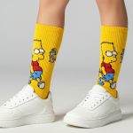 جوراب نخی مدل کارتونی