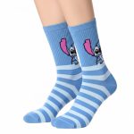 جوراب نخ پنبه مدل stitch - تصویر 3